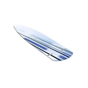 Leifheit Bügeltischbezug Air Active M Blue, speziell für Leifheit Air Active Bügeltische, ideal für Dampfstationen, ideale Hitzeverteilung durch Perforation, Spannbezug mit Schnurzug und Spannclip