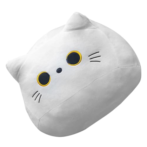 Uonlytech Almohada de Peluche Gato Negro Estilo Japonés Cojín Abrazable para Oficina Juguete Decorativo para Sofá y Descanso Uonlytech Almohada de Peluche Gato Negro Estilo Japonés Cojín Abrazable para Oficina Juguete Decorativo para Sofá y Descanso