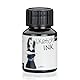 Rohrer & Klingner sketchINK - Schwarz, 50ml Flasche, Pigmentbasiert, Zeichentinte