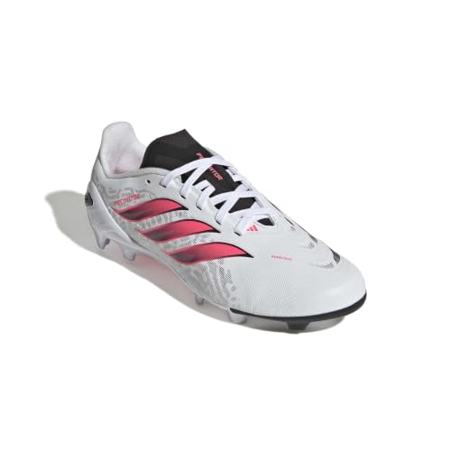 adidas Unisex Kinder Predator League Firm Ground Football Boots Kids Shoes, FTWR White/Solar Turbo/core Black, 33 EU – Ansicht 3