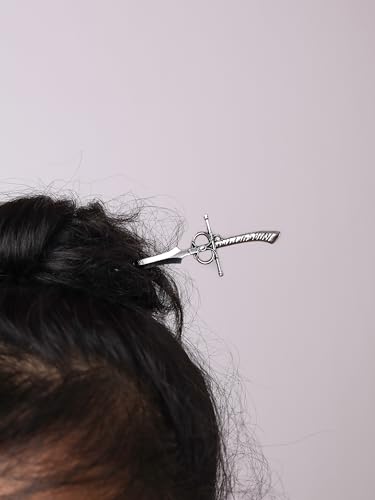 Pinza para cabello vintage en forma de cuchillo HAQUIL miniatura 4