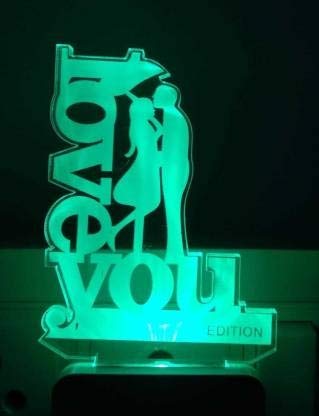 Buy Arropa Estore's Love You Couple AC Adapter Night Lamp Online at Low ...