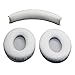 LEDMOMO Almohadillas de repuesto para auriculares Monster Beats de Dr.Dre Studio 1.0 (blanco)