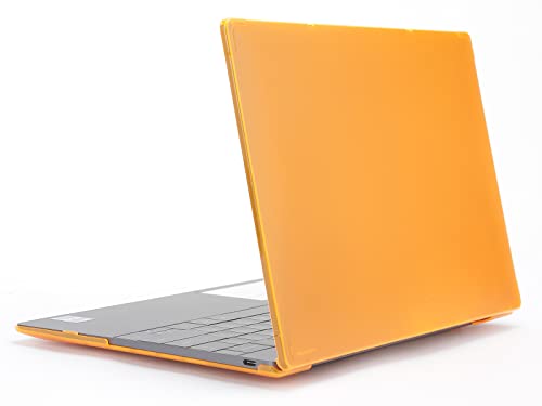 Housse rigide mCover Dell XPS 13 Plus 9320 orange pour travailler en déplacement et voyage