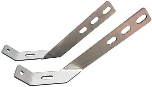 Replacement For PETERBILT 379 YEAR 1994 SS BUMPER LOWER BRACES by Technical Precision