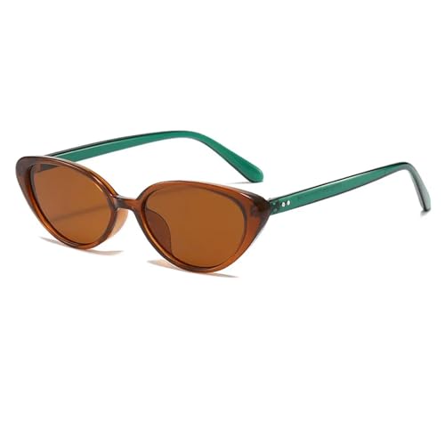 Lunettes de soleil œil de chat aux finitions rivets rétro chic