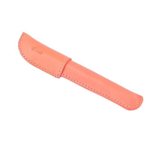 Zenis [ポスト投函でお届け]国産本革ボールペンケース ピーチ(1点) レザー 国産 日本製 牛革 革製品 手作り 贈答 男性 女性 レディース メンズ[ksg1350-pc]