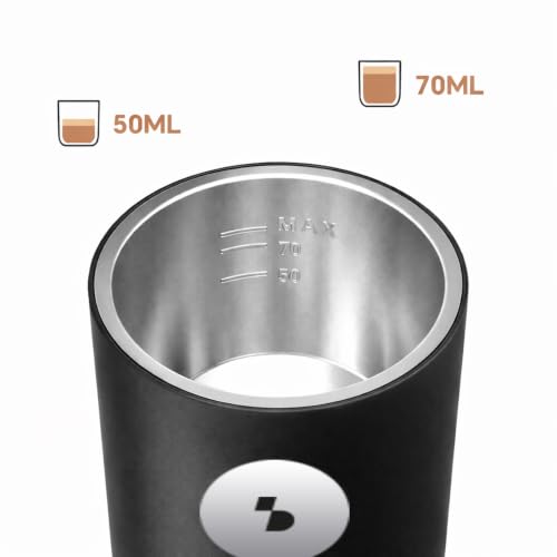 BEPER P101CAF250 Machine à café expresso portable rechargeable 3 en 1 – Compatible avec capsules Nespresso®, Dolce Gusto® et café moulu, 19 bars, sans fil, chauffage intégré, USB-C – vue 4