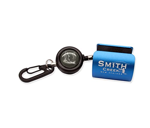 Smith Creek Rod Clip+, Wearable Fishing Rod Holder, Blue