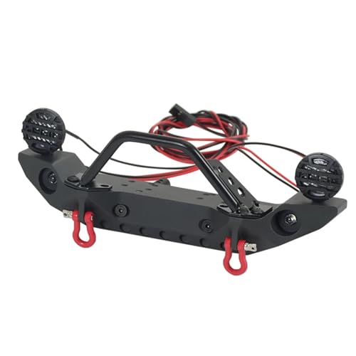 Luces Vehículo RC de Alta Intensidad con Parachoques Metálico Protector Anti Colisión