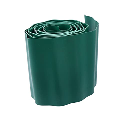 YARNOW Bordure Paysagère Décorative Pour Jardin Clôture Plastique Ondulé Plaque De Terre Pour Terrasse Fournitures Aménagement Vert