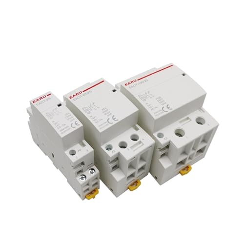 Contacteur modulaire triphasé 4P 63A 220V commutateur de tableau domestique