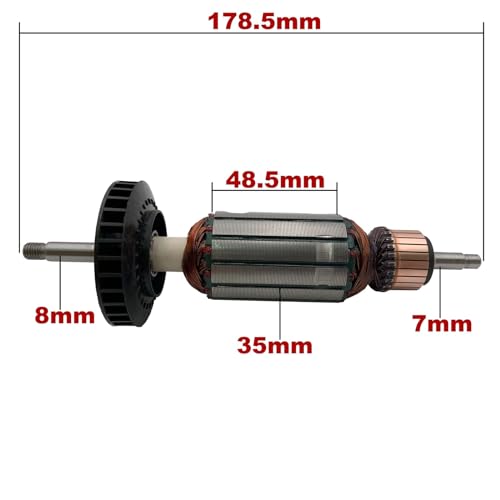 Induit rotor de meuleuse DW803 DW811 à bobinage cuivre stable