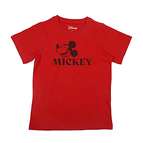 Image of Mickey Mouse Family by Wear Your Mind Regular Fit Boys Tshirt