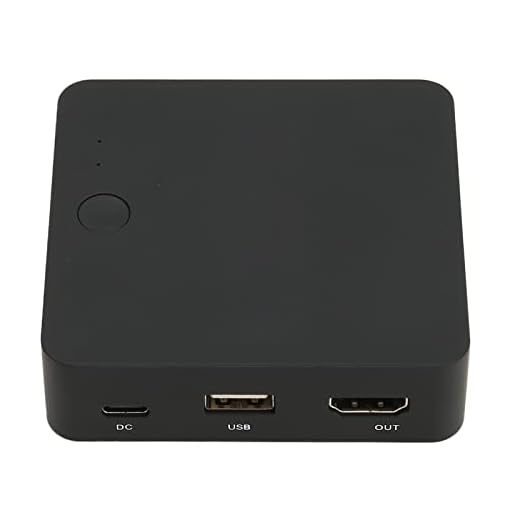 Convertitore da Video Analogico a Digitale, Convertitore AV Mini HD per Registrazione Video e Digitalizzazione da VHS, Videoregistratore, Lettori DVD a Formato MP4 Digitale,