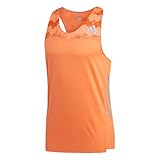 adidas adizero singlet herren U-Ausschnitt adidas Herren Tanktop Adizero Singlet, Hireor/Orange, L, CE0353