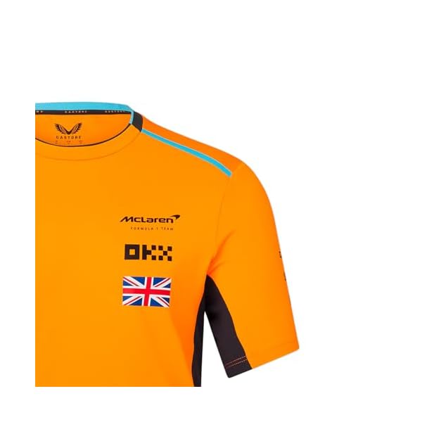 McLaren F1 Herren 2023 Lando Norris Team Replica Set Up T-Shirt – Bild 5