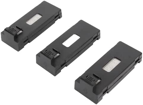 VBESTLIFE 3PCS Drone Battery, 3 x 750mAh 3.7V Rechargeable Quadcopter