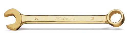 Beta 420846 Sparkproof Combination Spanner, Open Bi-hex Ring Ends, 46mm Size