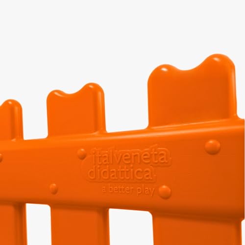 Italveneta Didattica 30200 Play Pen – Zaun für Kinder-Spielplatz, Orange