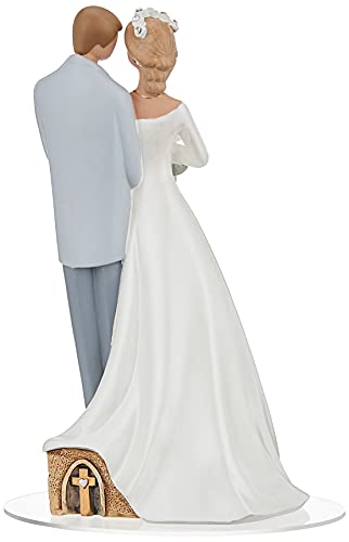 Enesco Topo de bolo de noiva e noivo Legacy of Love