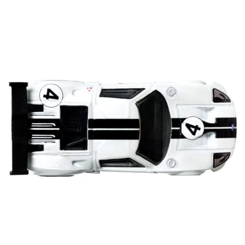 Image of Mattel Hot Wheels Premium Speed Machines Ford Gt For 3 Years & Above By Small Clap (White)