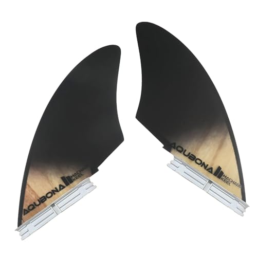 Ailerons de planche de surf double quille pour éliminer la traînée et glisser fluide