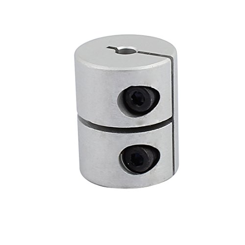 Aexit Motor Shaft Electrical equipment 4mm to 4mm Joint Helical Beam Coupler Coupling 20mm Dia 25mm Length