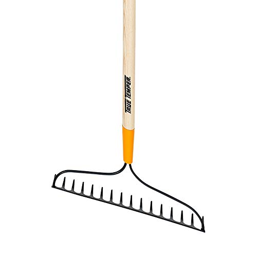 True Temper 2811600 Steel 16-Tine Bow Rake With 57 In. Hardwood Handle With Cushion Grip, 16 Inch #TOP1