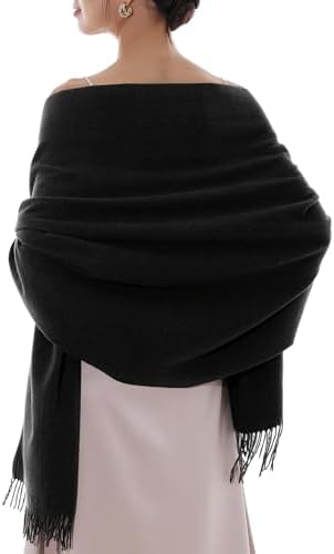 RIIQIICHY Women's Scarf Pashmina Shawls and Wraps for Evening Dre...