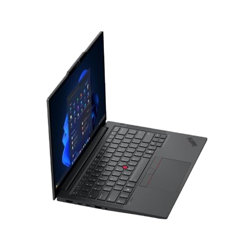 Image of Lenovo ThinkPad E14, AMD Ryzen 5 220, 16GB RAM, 512GB SSD, WUXGA IPS 14 inch (35.56cm), Windows 11 Home, Office 2024, Black, 1.41Kg, 21T0S0FQ00, Fingerprint, Backlit, 300 Nits, 1Y Onsite Warranty, Laptop