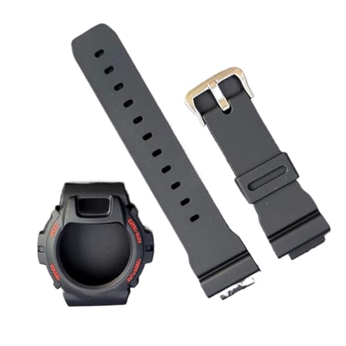 [XGYOMVB] GW-6900A G-6900B GLX-6900GB GLS-6900 �Ή��V���R���J�o�[ �����P�[�X + �X�g���b�v DW6900 �Ή� DIY �A�N�Z�T���[ �X�N���[���v���e�N�^�[(Black-R)