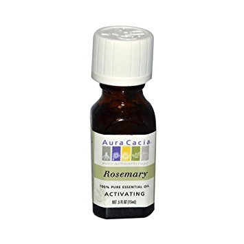 Aceite Esencial Romero Aura Cacia 0.5 oz Pack 8 miniatura 1