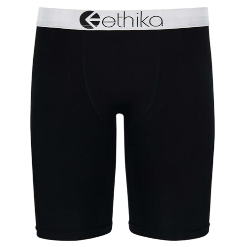 Boxer homme Ethika Staple noir XL en modal doux de la détente casanière aux sorties habillées