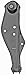 Dorman 520-664 Front Passenger Side Lower Suspension Control Arm and Ball Joint Assembly Compatible with Select Honda Models