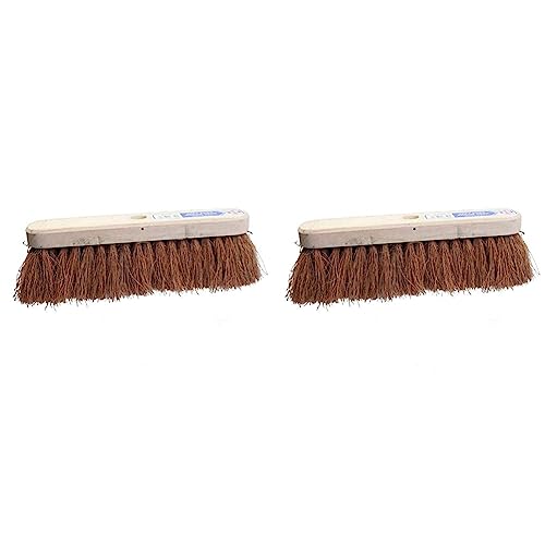 Faithfull FAIBRCOCO12 Broom Heads Only (Pack of 2)