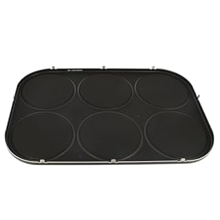 Plaque de cuisson 6 crepes ts-01026900 pour crepiere