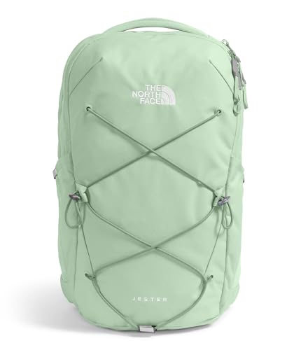 Image of The North Face Women's Jester Everyday Laptop Backpack - Commuter Travel Bag, Laptop Sleeve, Water-Repellent, Misty Sage-NPF, One Size