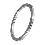 REPAIROCK ID 67mm Exhaust Manifold Gasket Prevent Leak Noise Exhaust Donut Gasket Muffler Ring Exhaust Flange Gasket for Car SUV Truck Graphite Stainless Steel