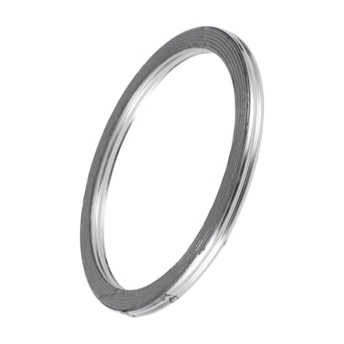 REPAIROCK ID 67mm Exhaust Manifold Gasket Prevent Leak Noise Exhaust Donut Gasket Muffler Ring Exhaust Flange Gasket for Car SUV Truck Graphite Stainless Steel