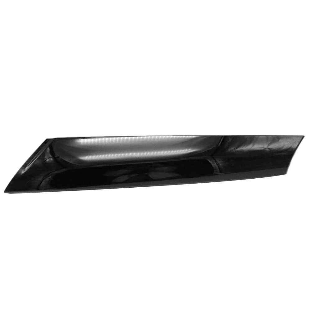 Per Mini R57 R55 R56 07-15 Parabrezza Anteriore Destro Post Trim Nero Luminoso Esterno Modanatura un Pilastro Trim Copertura