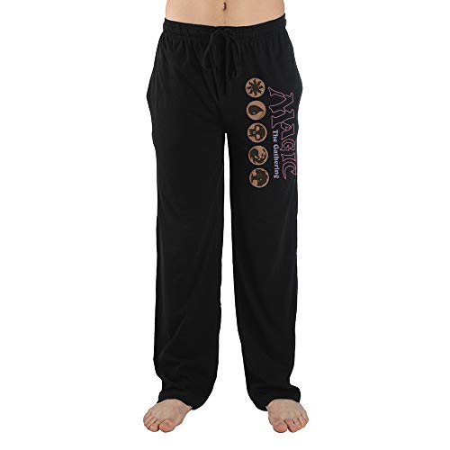Mens Black Magic the Gathering Game Sleep Pajama Pants