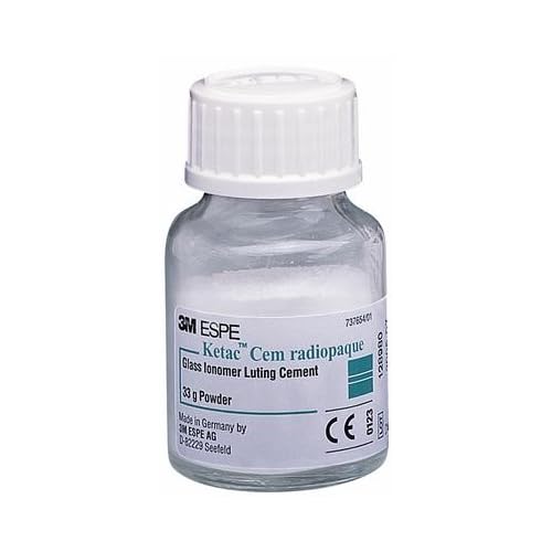 3M ESPE 3M-37210-SE Ketac CEM Radiopaque Glass Ionomer Luting Cement (Pack of 1)