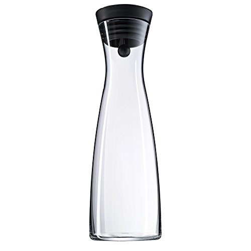 WMF Basic - Botella de agua de cristal, sistema Close Up, altura 32,7 cm, anchura 11,3 cm, 1,5 litros capacidad, sin...