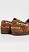 Loeffler Randall Women's Franco Boat Shoes, Cacao/Green/Cream, 7.5 Medium US