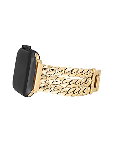 Anne Klein Fashion Chain Bracelet for Apple Watch, Secure, Adjustable, Apple Watch Band Replacement, Fits Most Wrists - Thumbnail 2