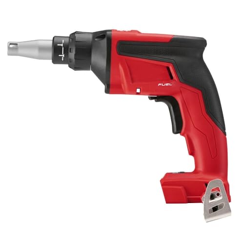 EGYBEL For Milwaukee 2866-20 M18 FUEL Drywall In-Line Grip Cordless Screw Gun, Bare Tool