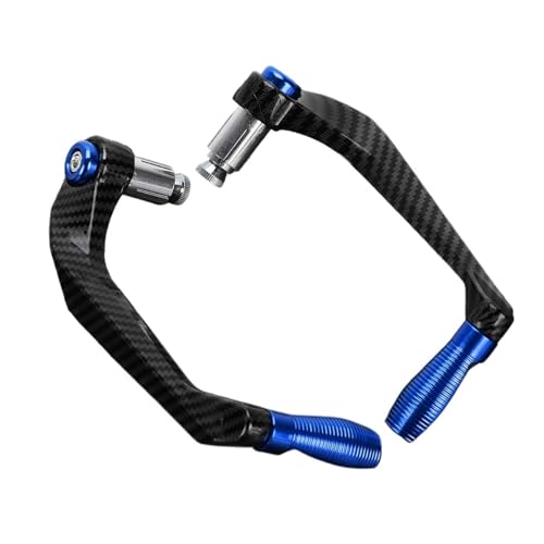 Protecteur de guidon moto RGV250 bleu pour préserver vos leviers de la casse