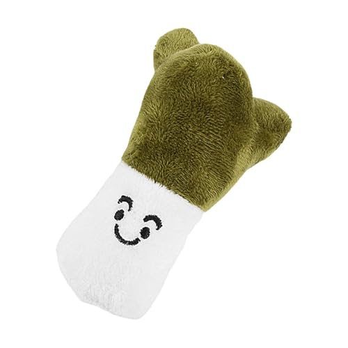 Juguete de peluche para perros con verduras, juguete para masticar con verduras | Juguete de peluche interactivo de temática vegetal para perros - Juguete masticable para verduras, juguetes