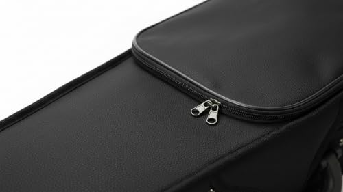 Image of BLUE PANTHER Hard Violin Case for 4 /4 Full Size Violin | Lightweight Protective Carry Case with Bow Holders, Rosin Pocket, Soft Cushion Interior & Strong Zip Closure